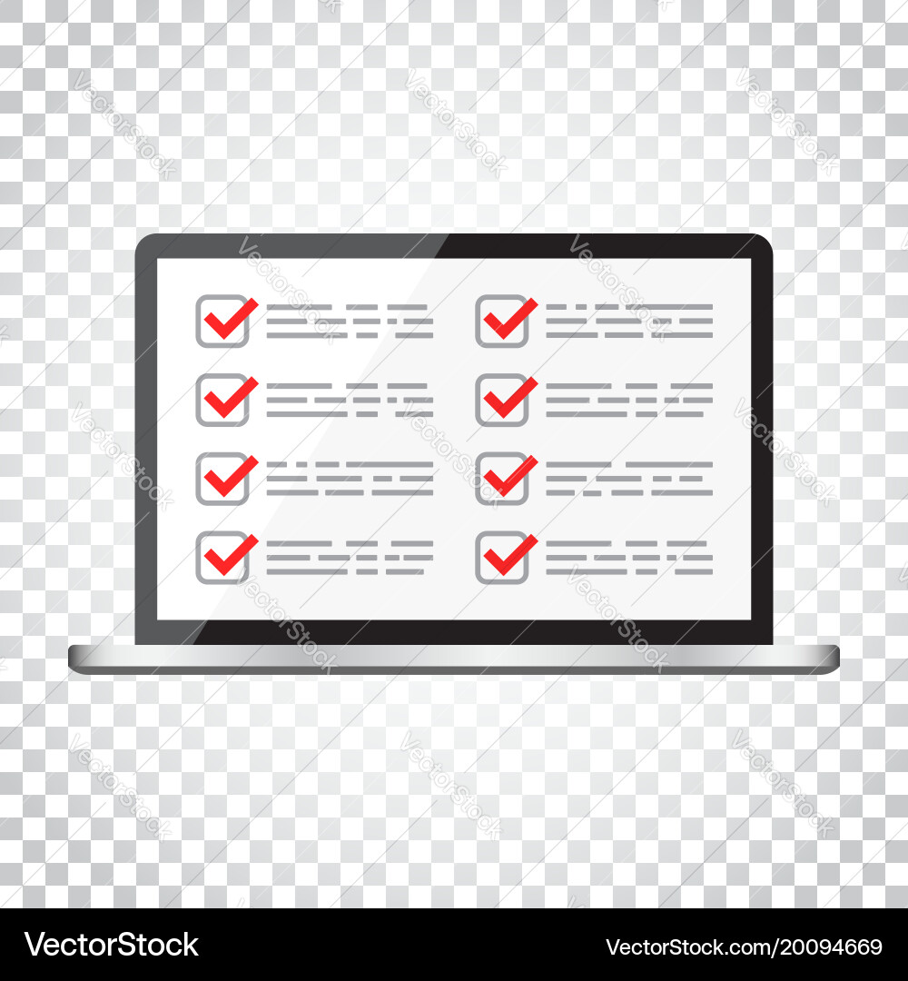 Businessman checklist with notebook check list vector image
