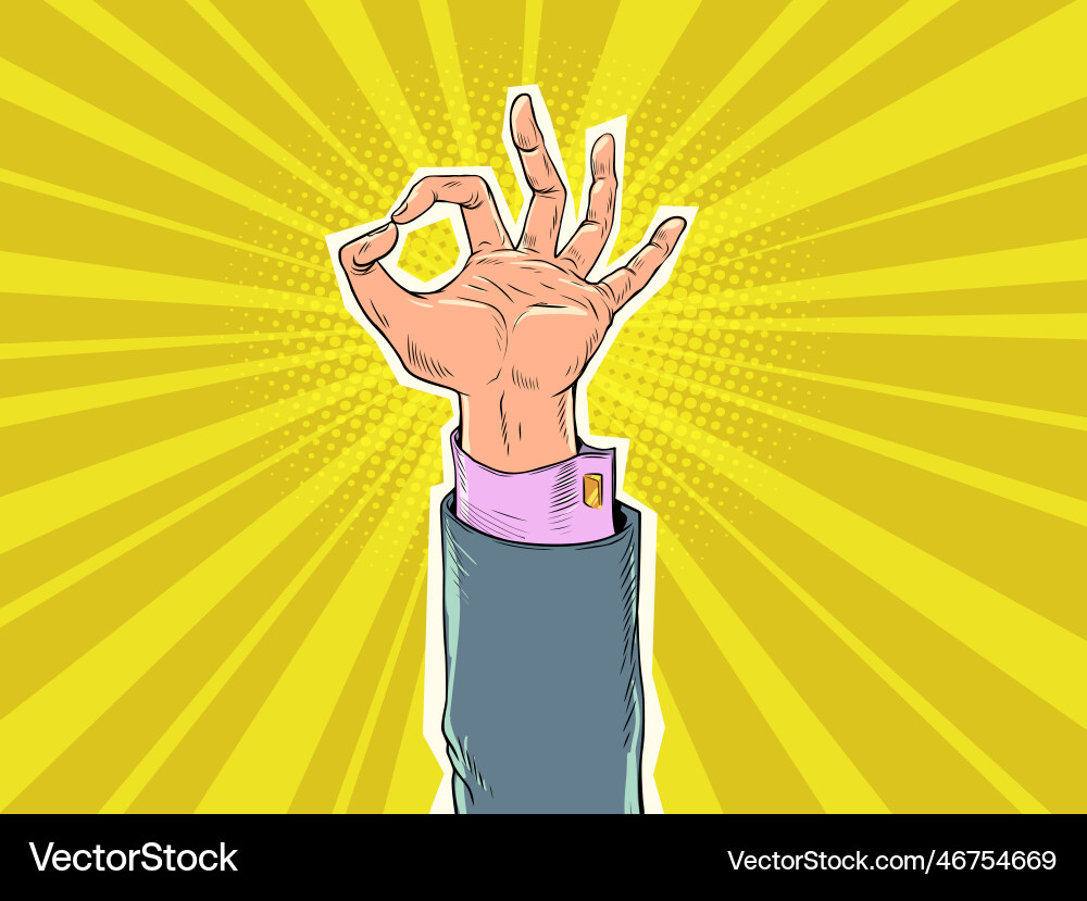 Businessman solved any problem help business vector image