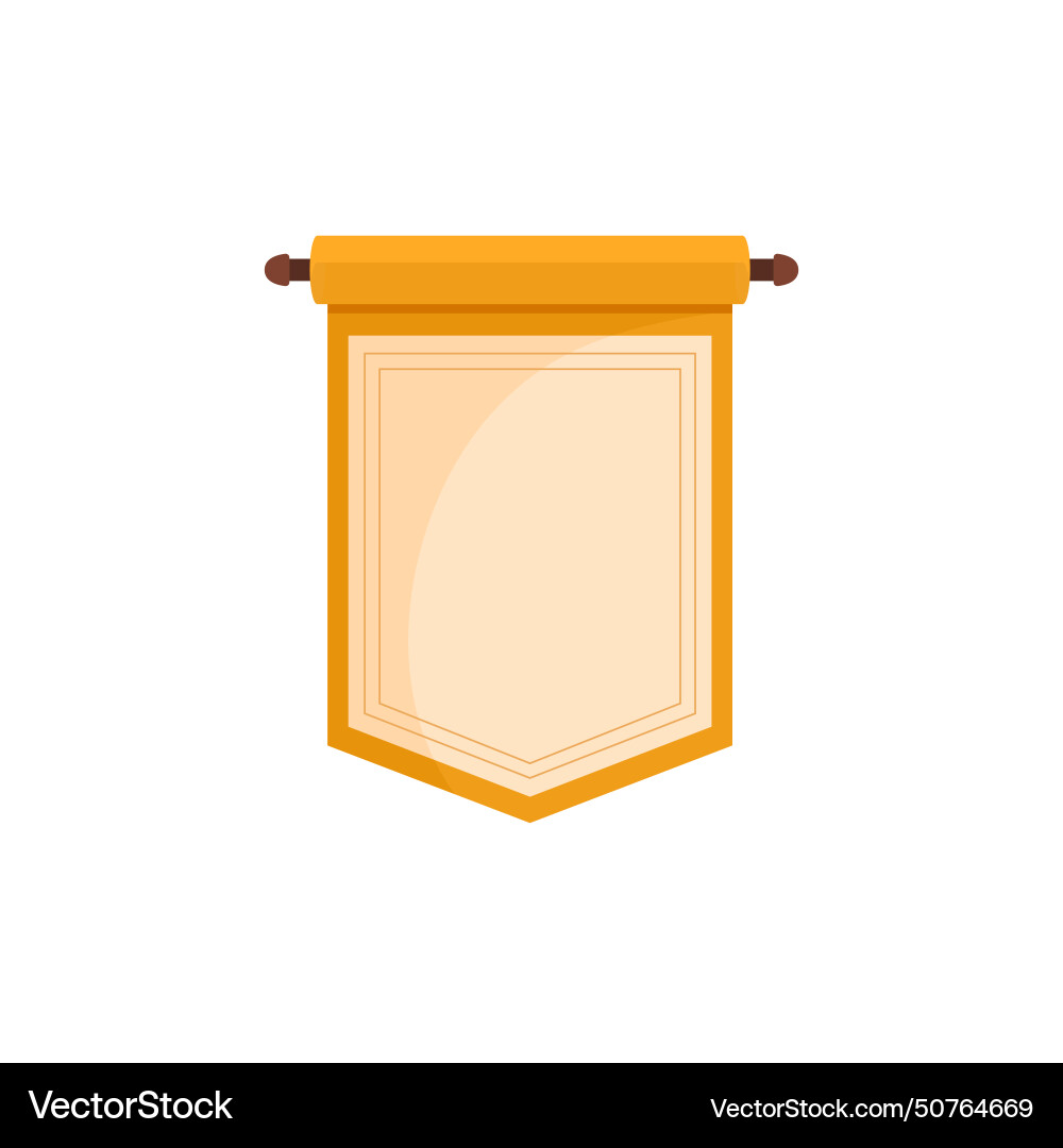 Chinese empty scroll Chinese empty scroll vector image
