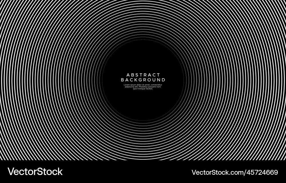 Motion circle lines abstract background template vector image