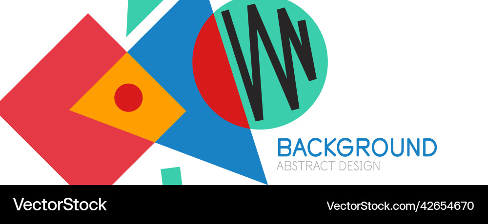Abstract background blocks lines triangles Abstract background blocks lines triangles vector image