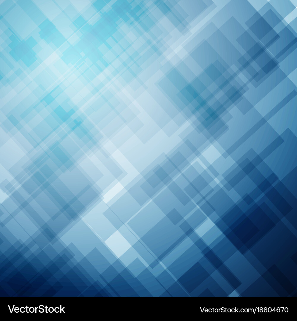 Abstract squares background dark design vector image