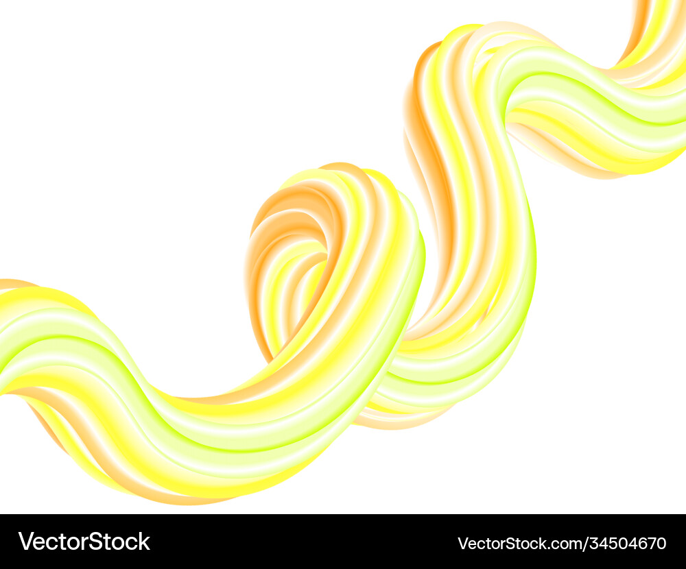 Abstract wave 3d background with colorful liquid Abstract wave 3d background with colorful liquid vector image