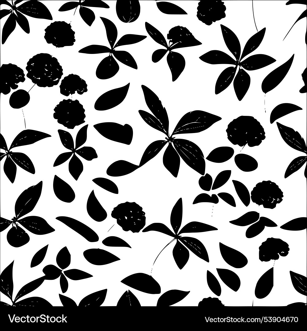 Hydrangea flower pattern abstract seamless colour Hydrangea flower pattern abstract seamless colour Vector Image