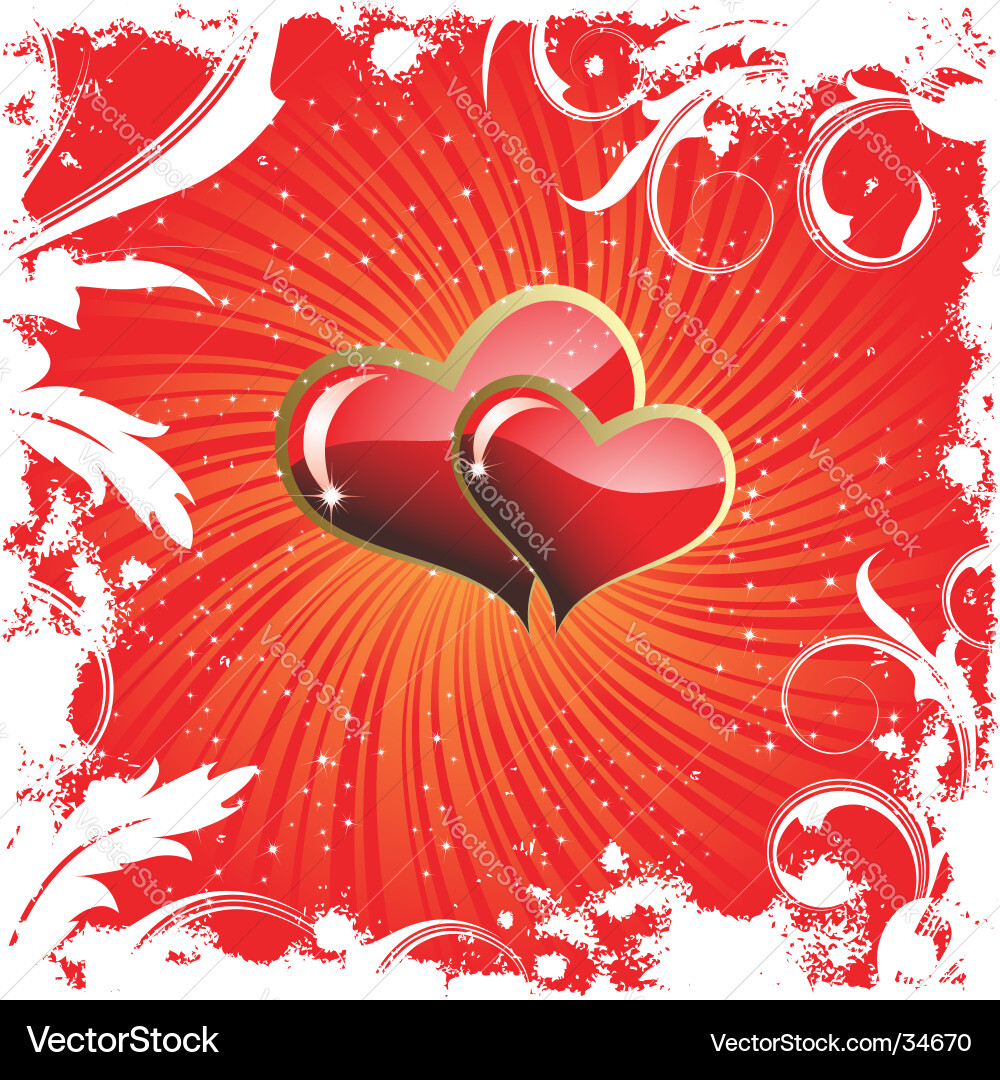 Valentines background Vector Image