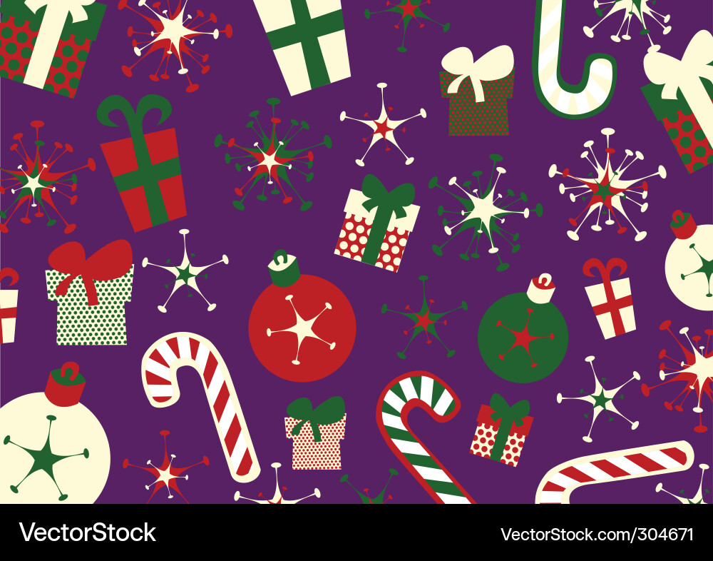 Christmas Festive Background Vector Image