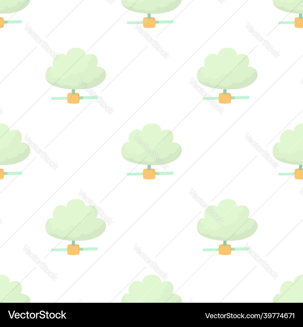 Cloud database pattern seamless Cloud database pattern seamless vector image