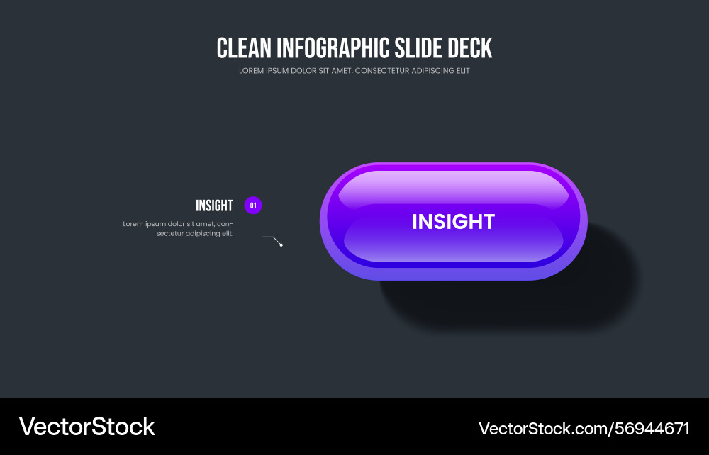 Consulting visualization 1 option diagram frame Consulting visualization 1 option diagram frame Vector Image