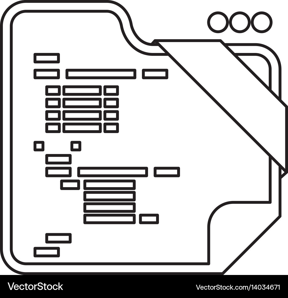 Html Programmiercode vektorbild