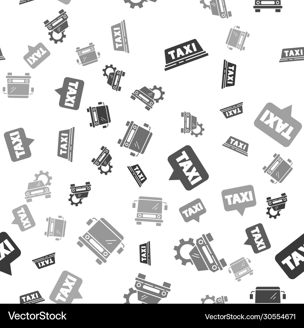 Set taxi car rocar service map pointer Set taxi car rocar service map pointer vector image