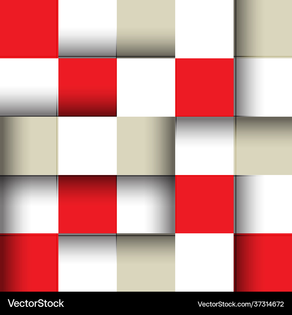 Abstract colorful block background vector image