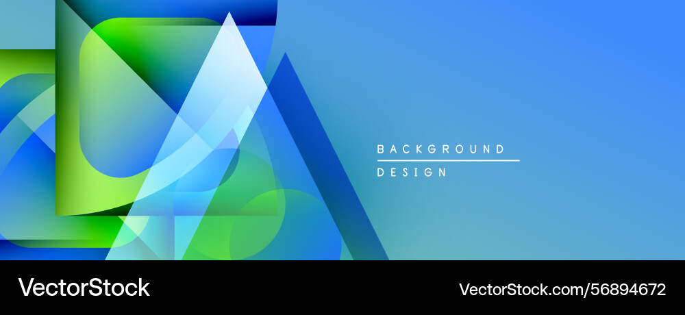 Abstract geometric shapes overlap creating Abstract geometric shapes overlap creating Vector Image