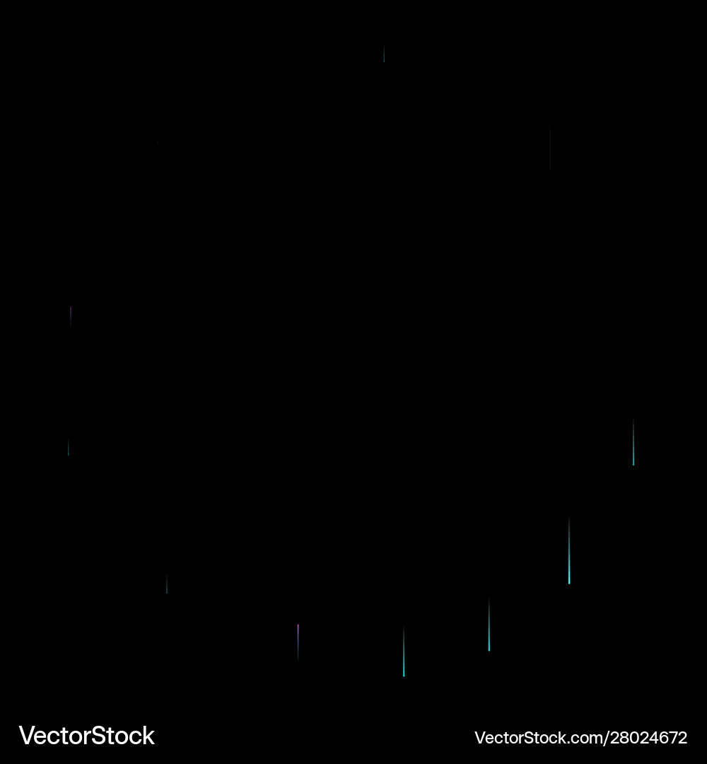 Fast effect motion neon light movement static vector image