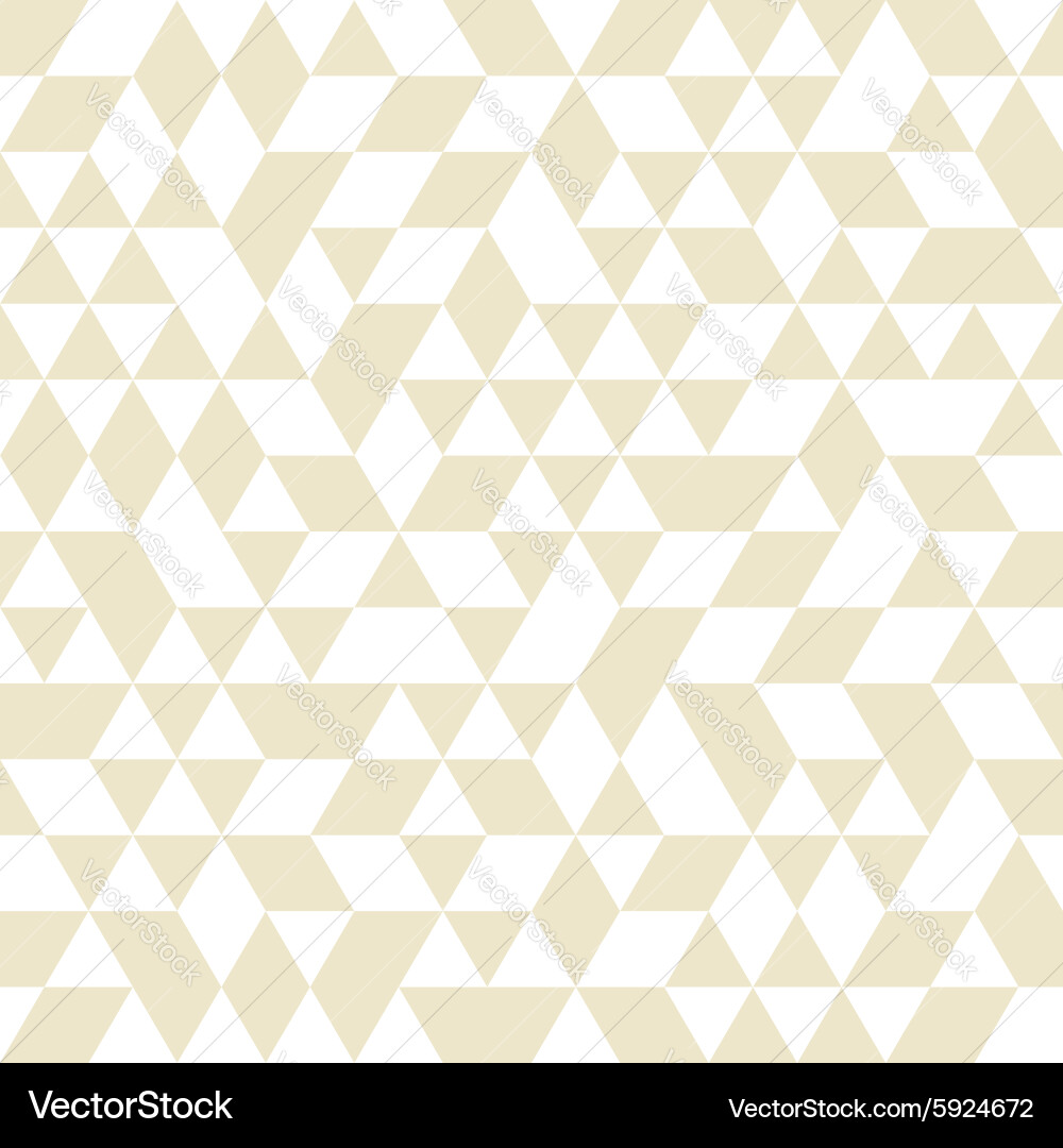 Golden Triangle Pattern vector image