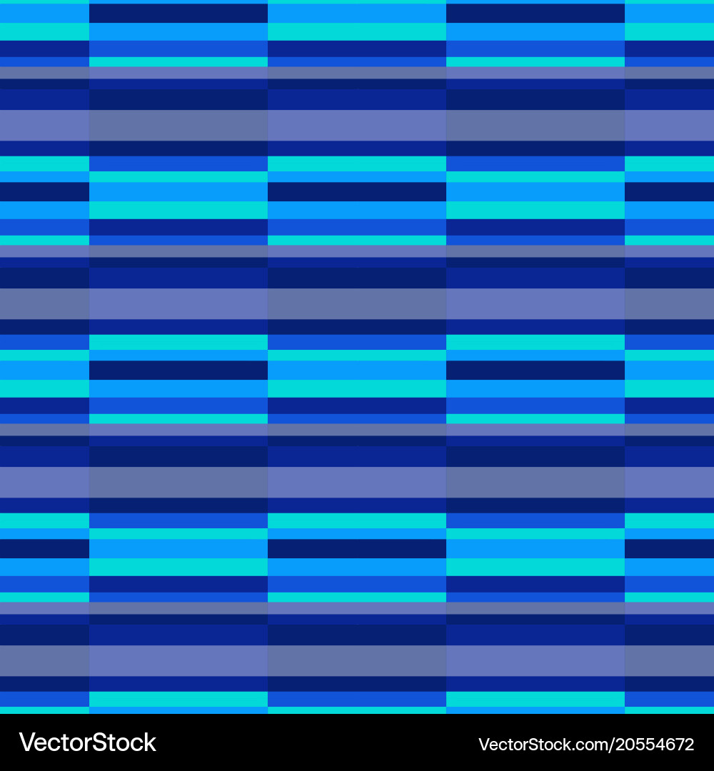 Horizontal color lines seamless pattern vector image