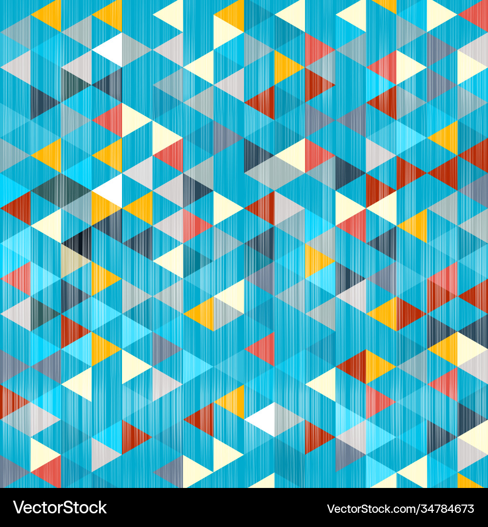 Abstract background with triangles vector image