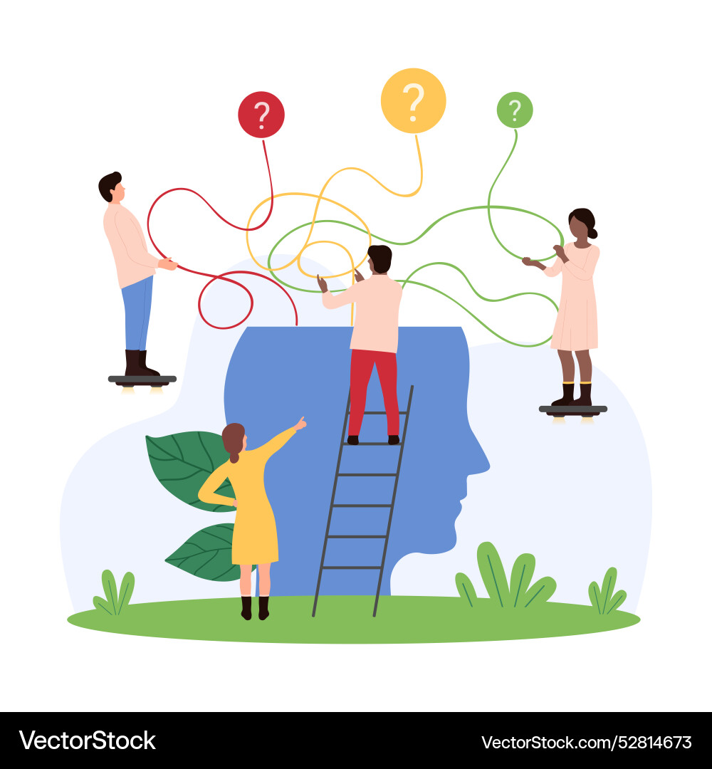 Decision Path: Choosing a Route vector image