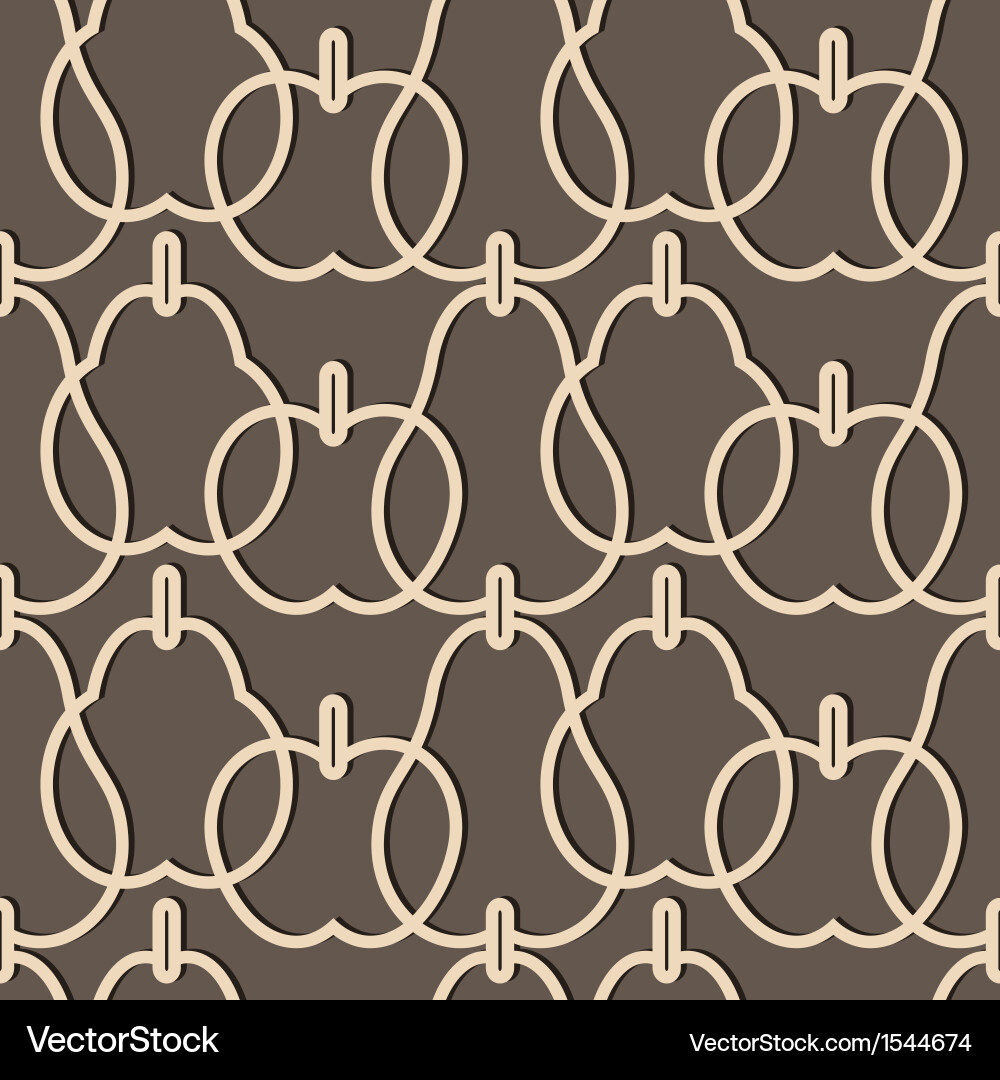 Abstract Fruit Lattice Pattern vector image
