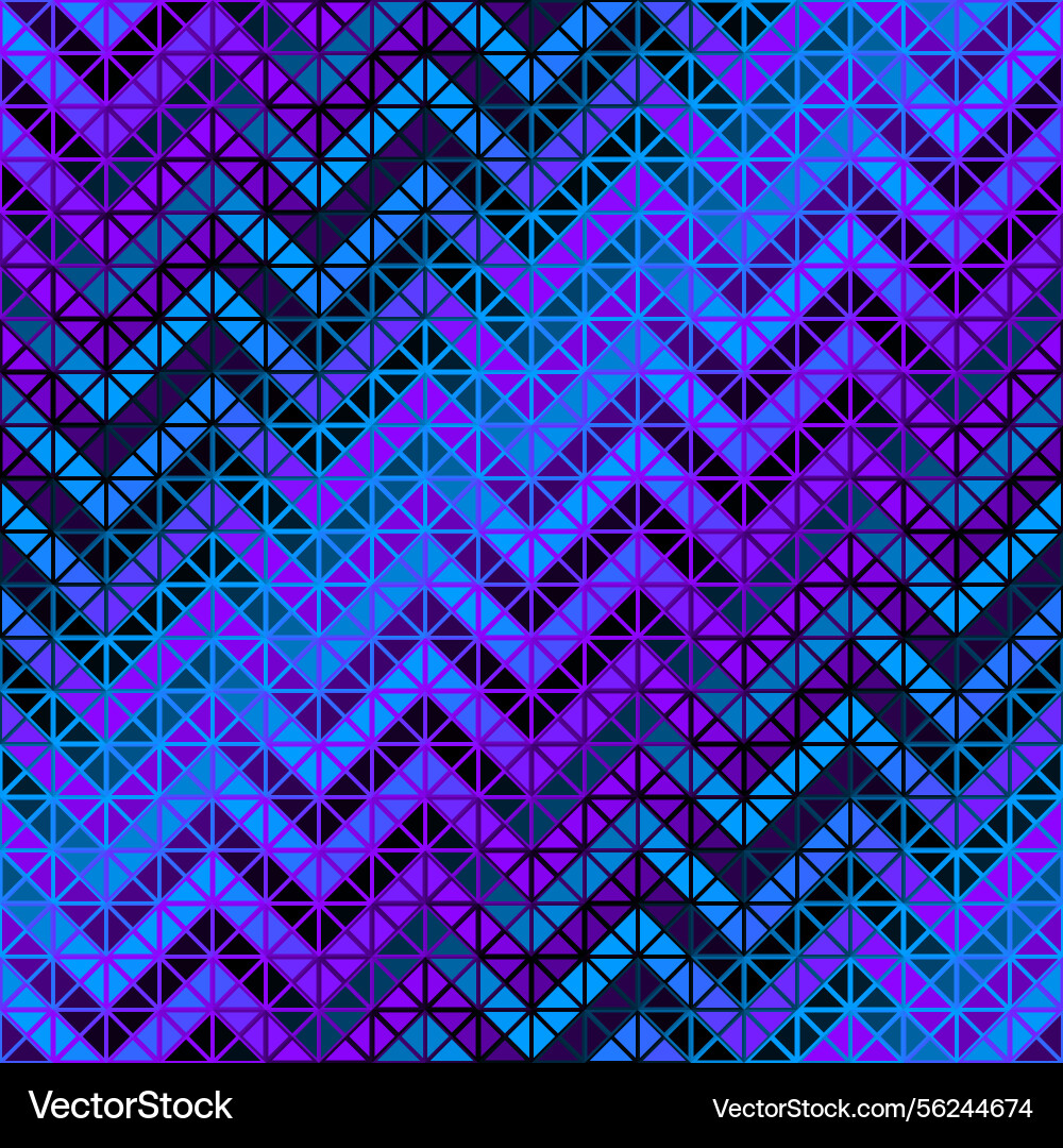 Geometric abstract triangles pattern aztec Geometric abstract triangles pattern aztec vector image