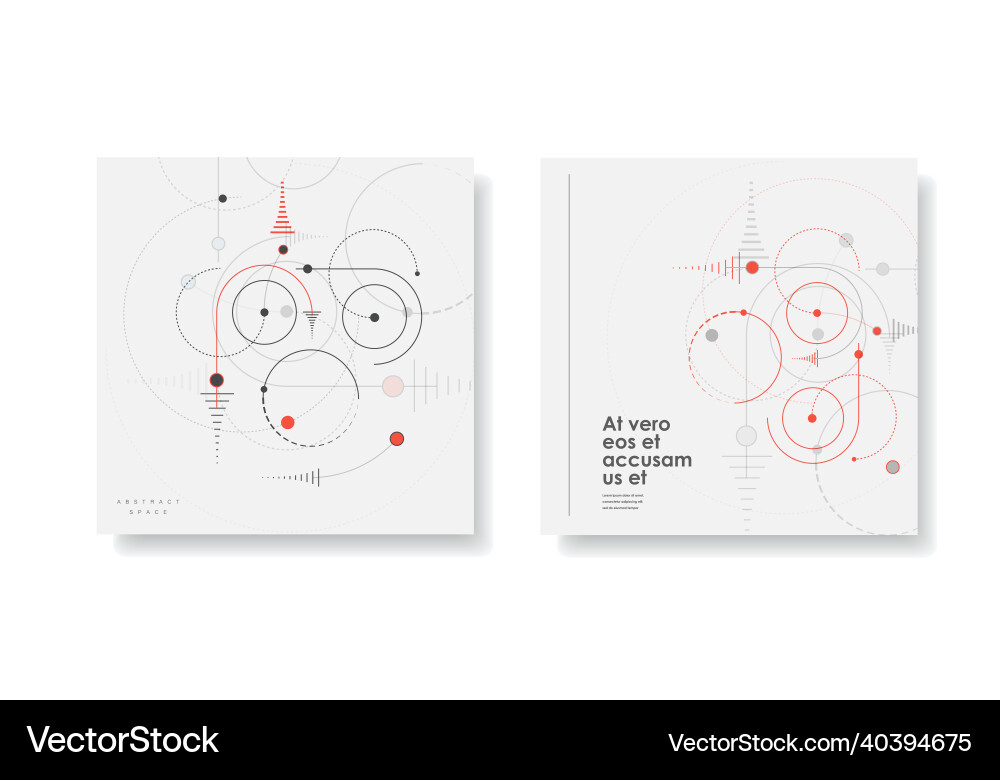 Abstract Circle Background vector image