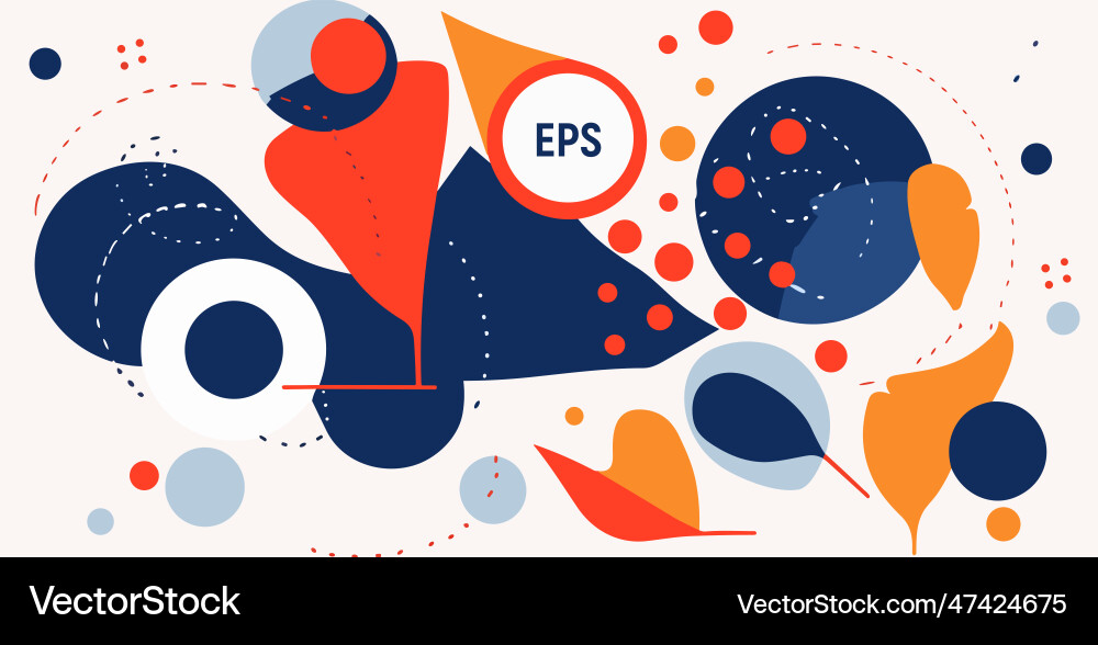 Pattern with abstract shapes Pattern with abstract shapes vector image