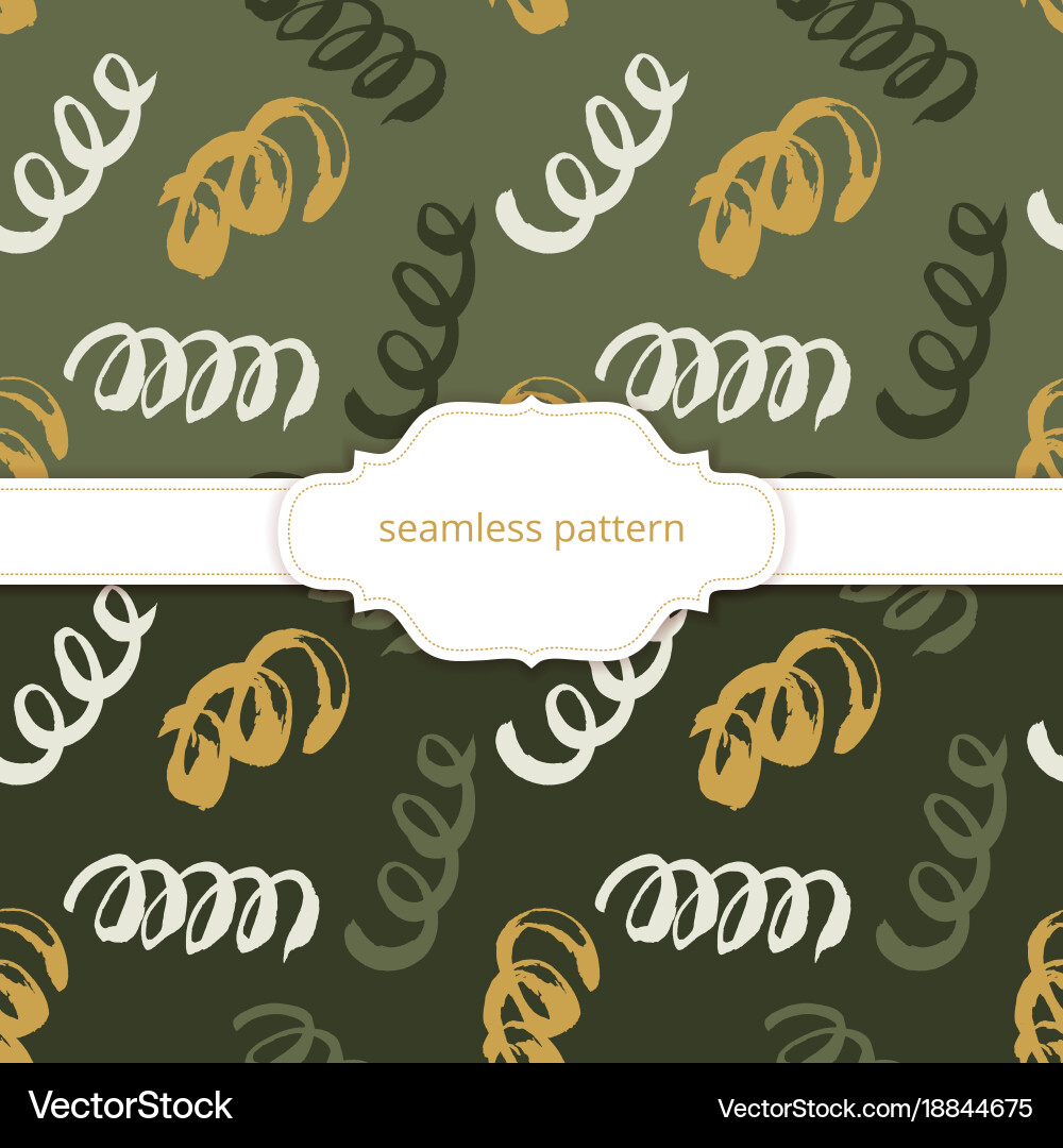 Seamless pattern abstract background vector image