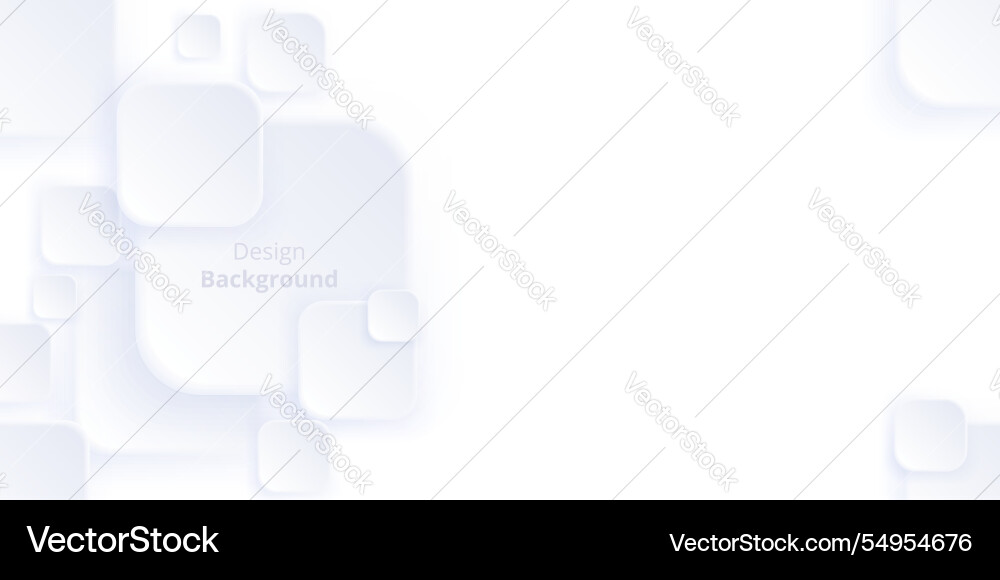 Abstract background white color rectangular style Abstract background white color rectangular style vector image