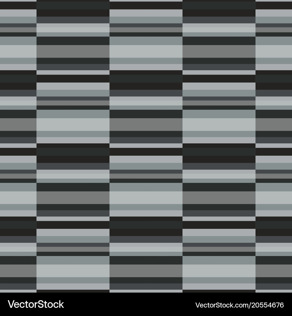 Horizontal color lines seamless pattern vector image