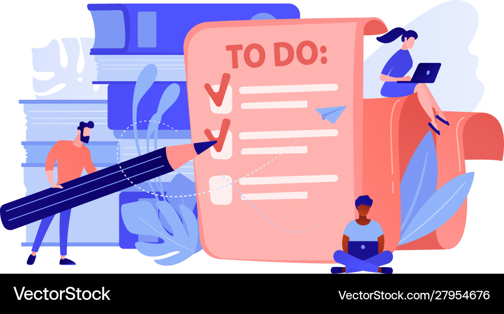 Task management it concept Task management it concept vector image