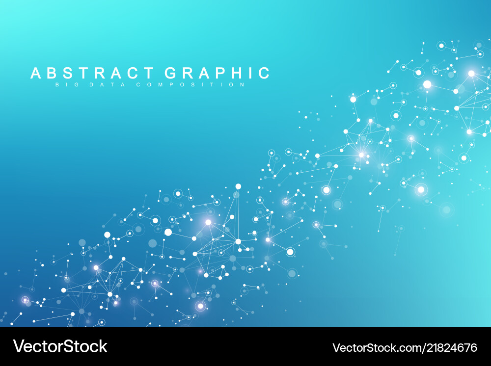 Technology abstract background with connected line Technology abstract background with connected line vector image