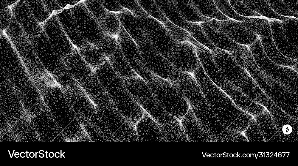 Abstract background in technology style 3d grid Abstract background in technology style 3d grid vector image