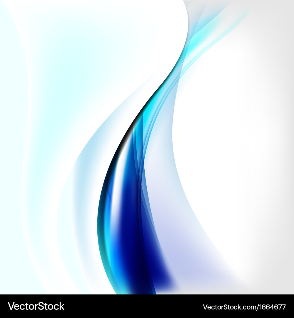 Abstract background with waves and lines Vector Image