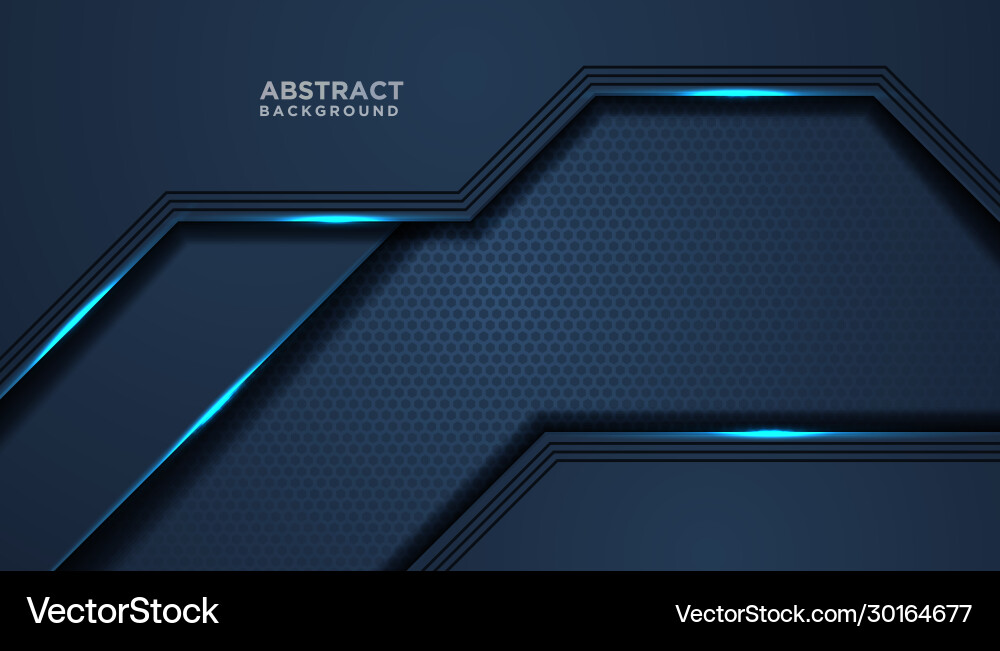 Dark abstract background with overlap layers Dark abstract background with overlap layers Vector Image