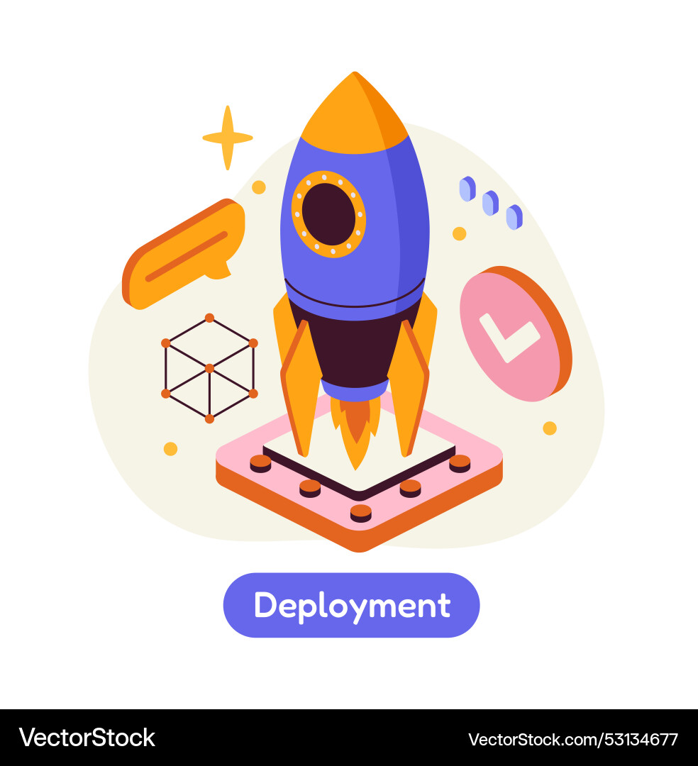 Software development stage process of developing Software development stage process of developing vector image