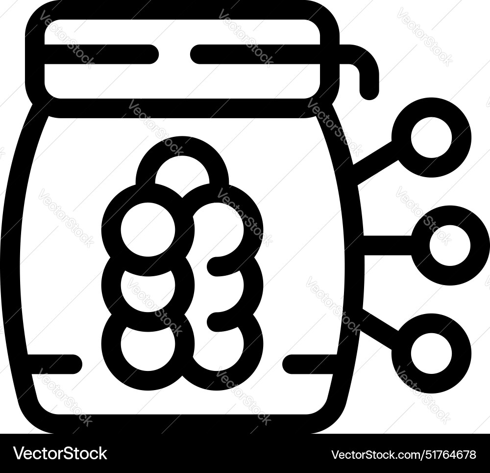 Brain in a jar experiment connecting Brain in a jar experiment connecting vector image
