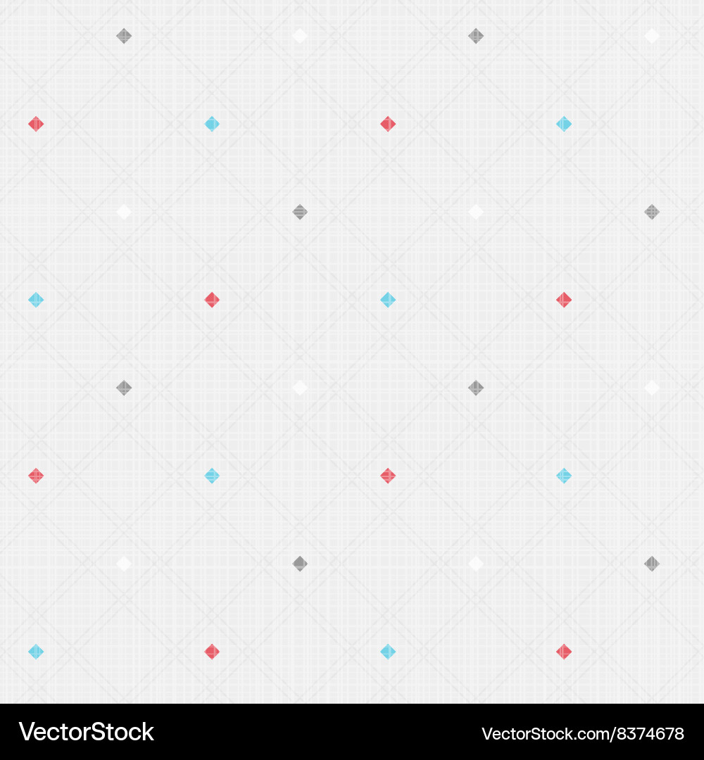 Checkered Linen Pattern vector image