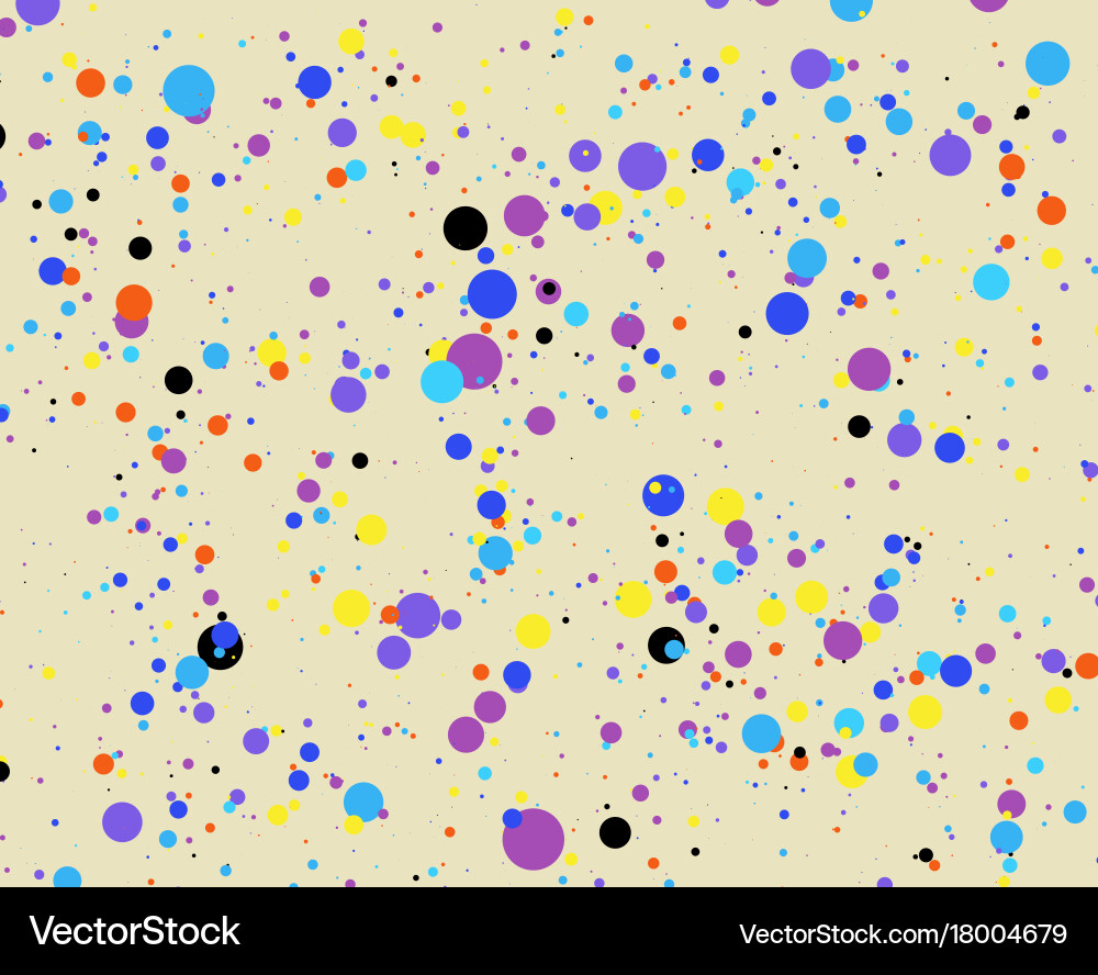 Abstract circles background random size vector image