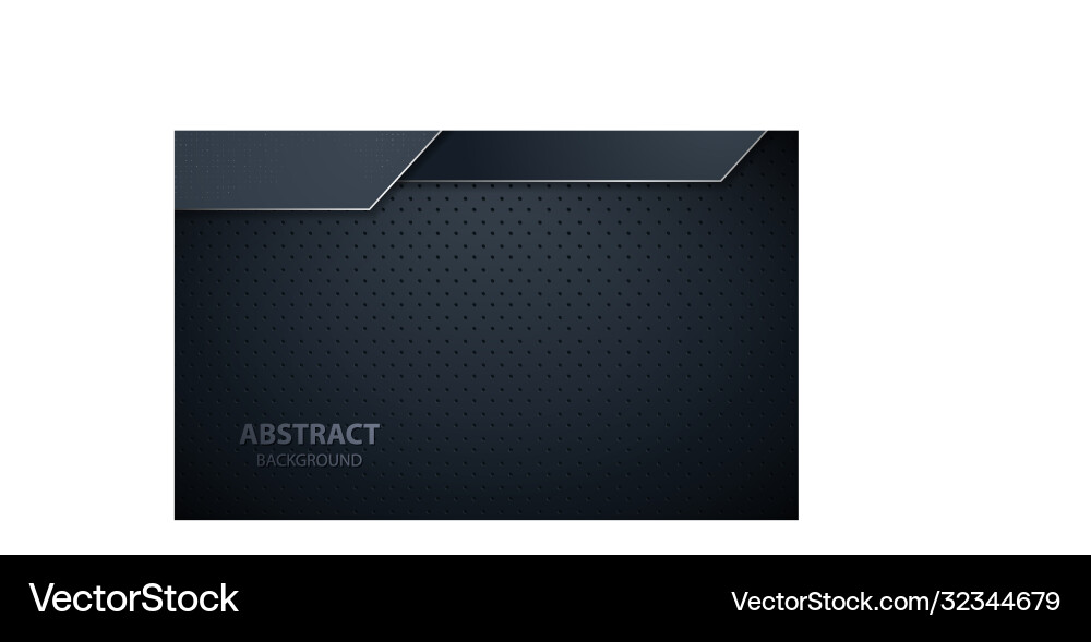 Dark abstract background with black overlap Dark abstract background with black overlap vector image