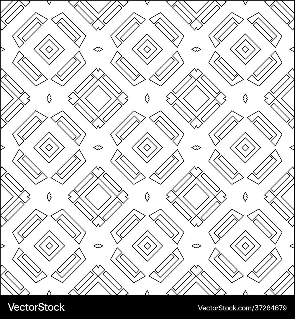 Geometric pattern with triangular elements vector image