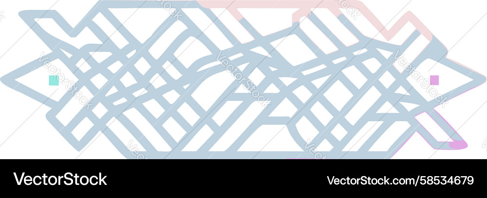 Intersecting Line Pattern Vector Image
