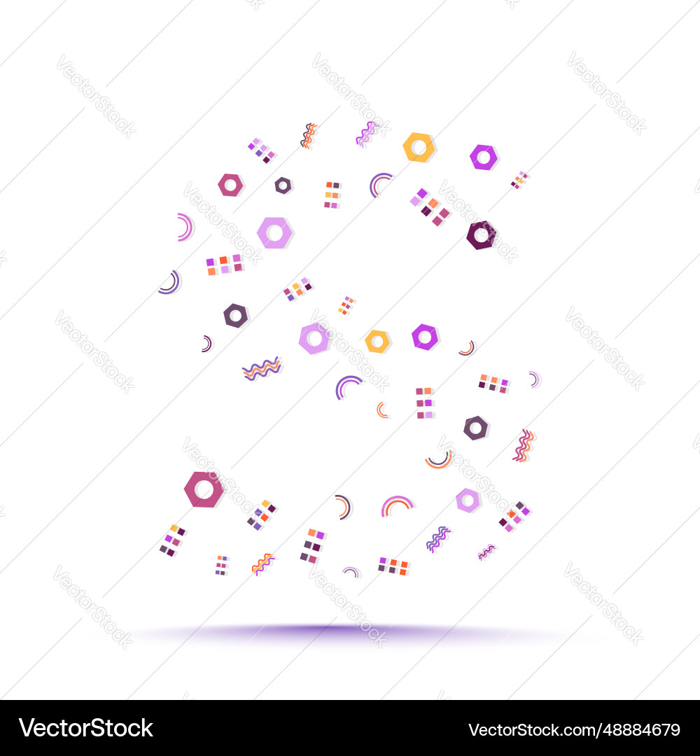 Minimal geometric trendy abstract shape pattern Minimal geometric trendy abstract shape pattern vector image