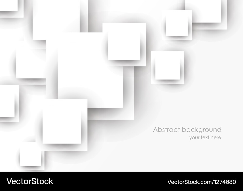 Abstract background with squares Vector Image