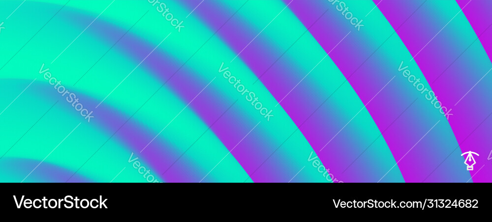 Abstract waved background with layers trendy Vector Image