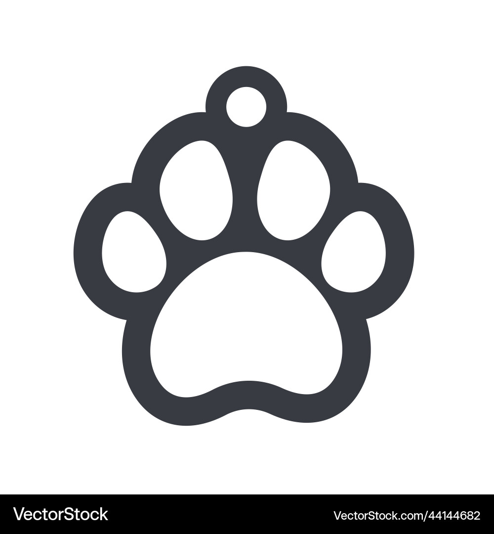 dog-tag-template-silhouette-for-neckline-vector-image for Free Printable Dog Tag Template Dog tag template silhouette for neckline Vector Image for Free Printable Dog Tag Template