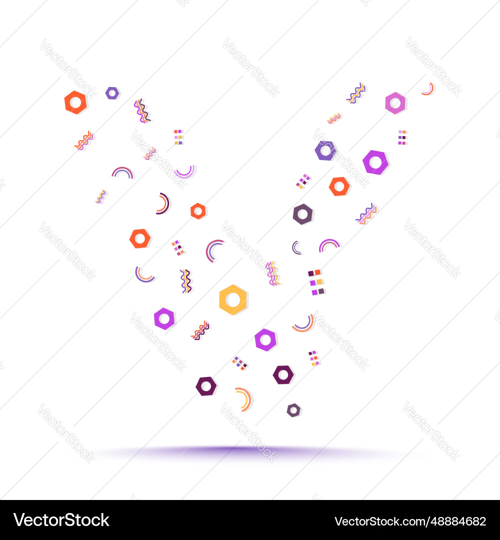 Minimal geometric trendy abstract shape pattern Minimal geometric trendy abstract shape pattern Vector Image