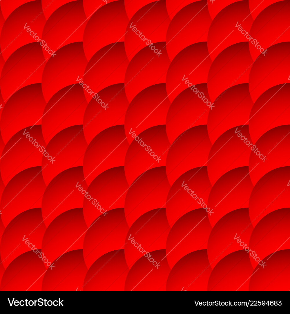 Overlapping circles seamless pattern monochrome Overlapping circles seamless pattern monochrome vector image