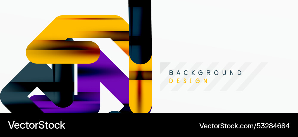 Abstract background - colorful lines composition Abstract background - colorful lines composition Vector Image