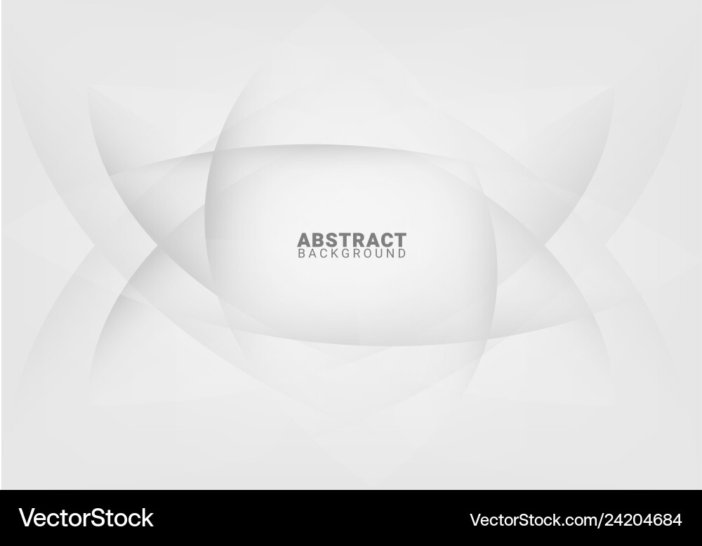 Abstract white background with smooth lines Vector Image
