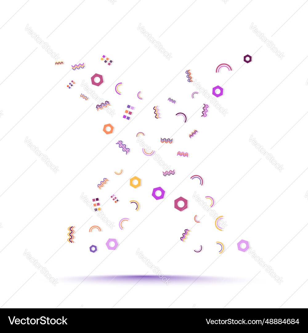 Minimal geometric trendy abstract shape pattern Minimal geometric trendy abstract shape pattern vector image