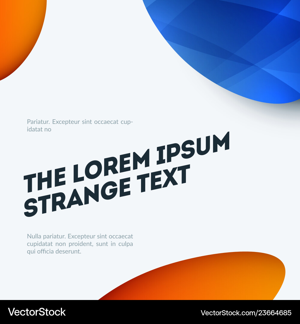 Abstract design colourful elements vector image